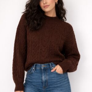 brown knit
